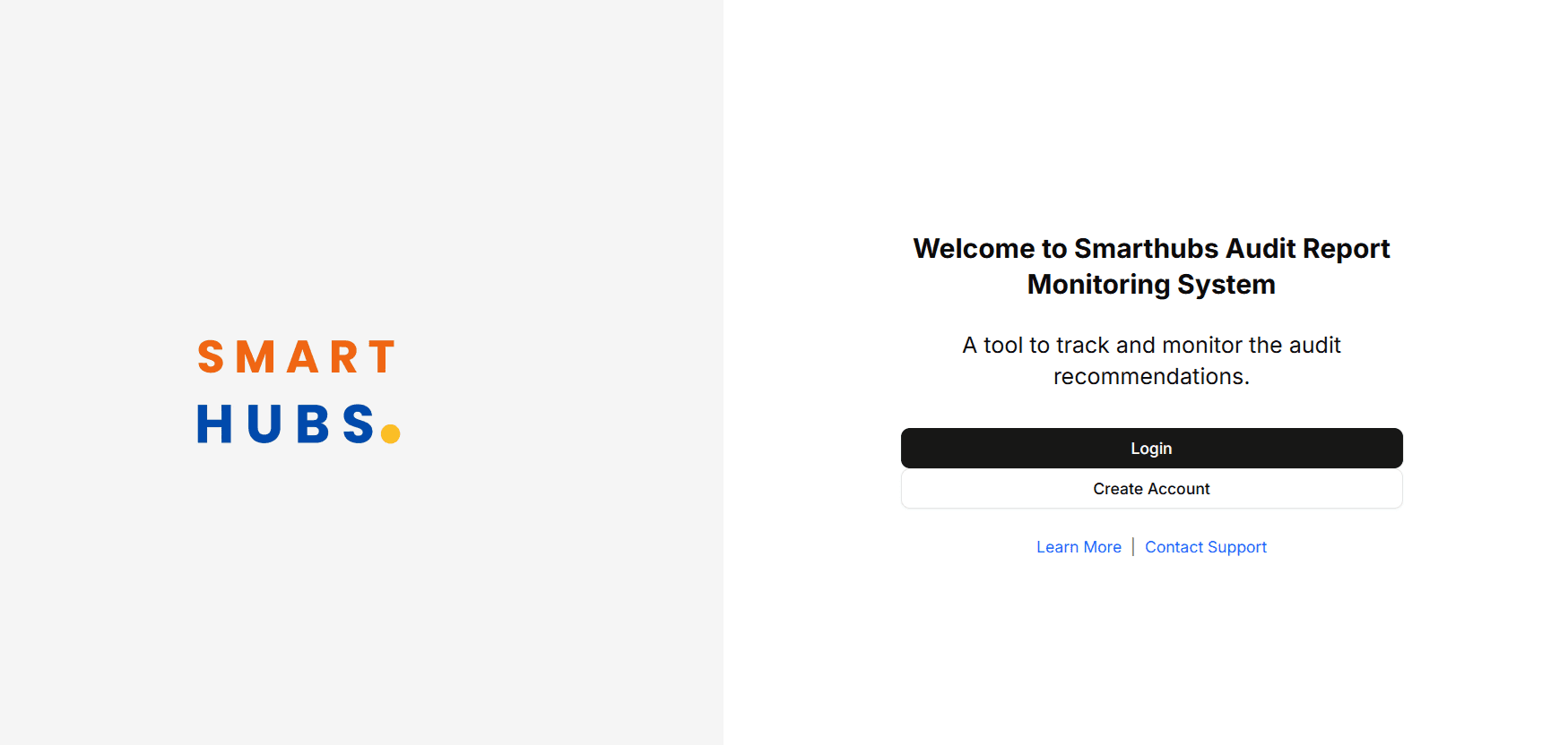 SmartHubs ARMS Dashboard Preview